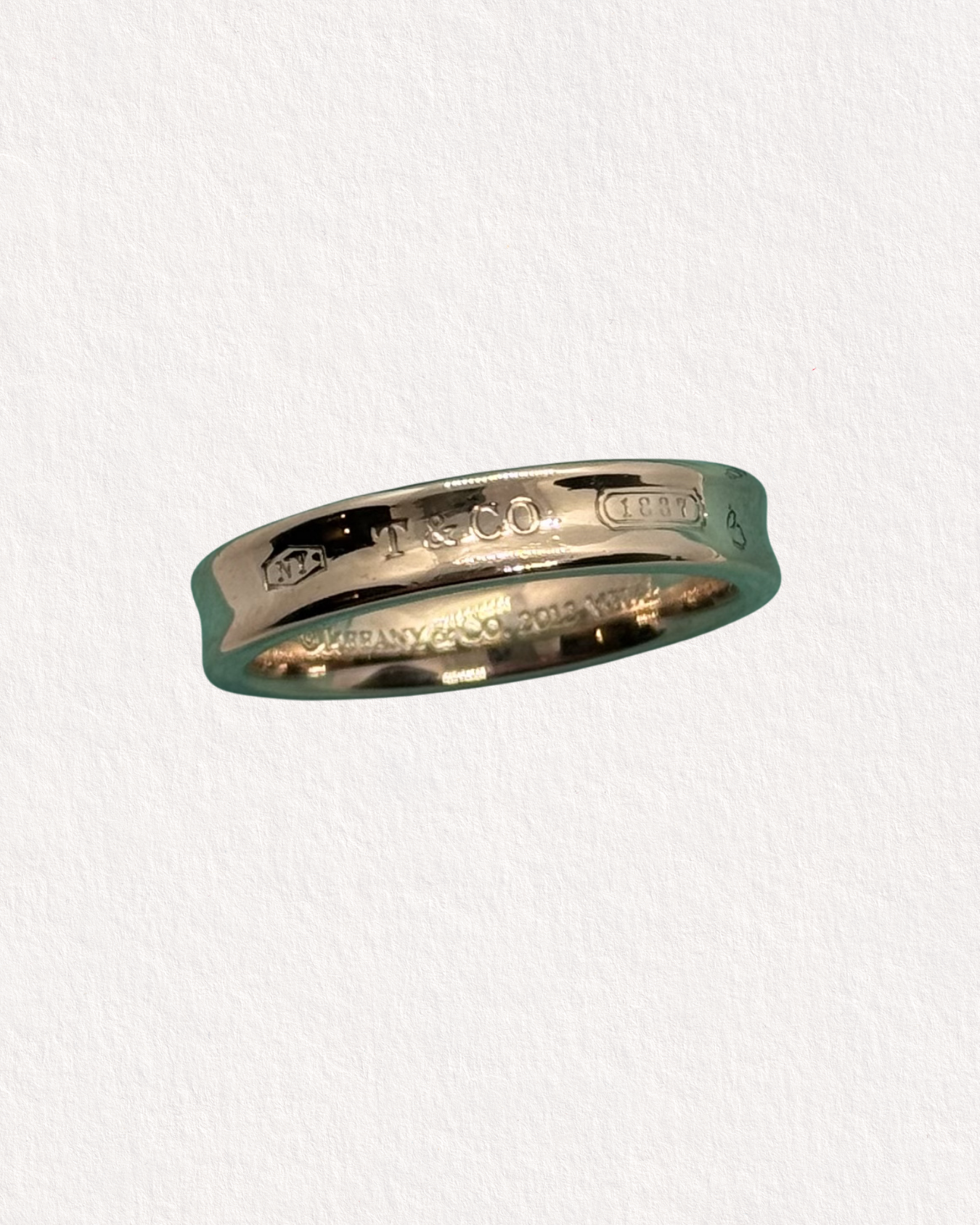 Tiffany & Co Rubedo 1837 Band Ring
