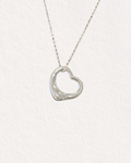Tiffany & Co Small Elsa Perretti Heart Necklace