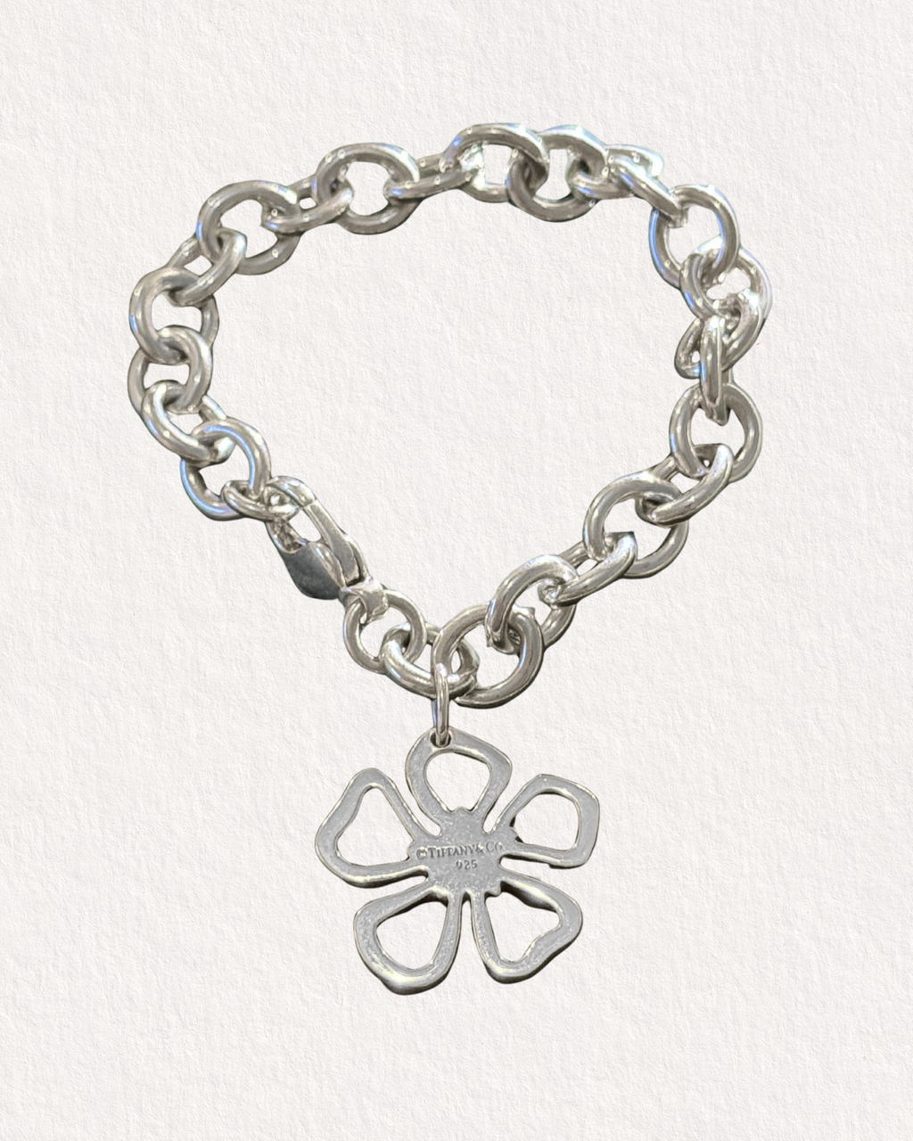 Tiffany & Co Hibiscus Flower Chunky Bracelet