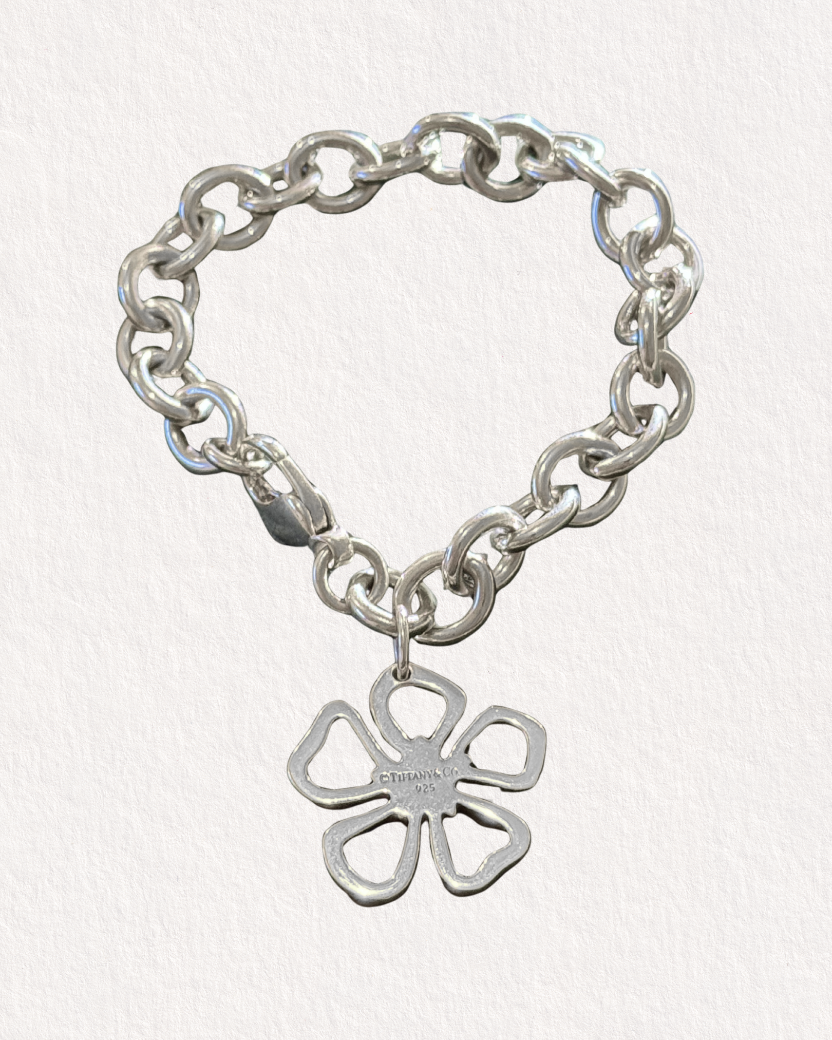 Tiffany & Co Hibiscus Flower Chunky Bracelet