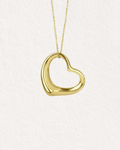 Tiffany & Co - 18ct Yellow Gold Elsa Perretti Heart Necklace