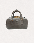 Miu Miu Arcadie Padded Suede Top-Handle Bag