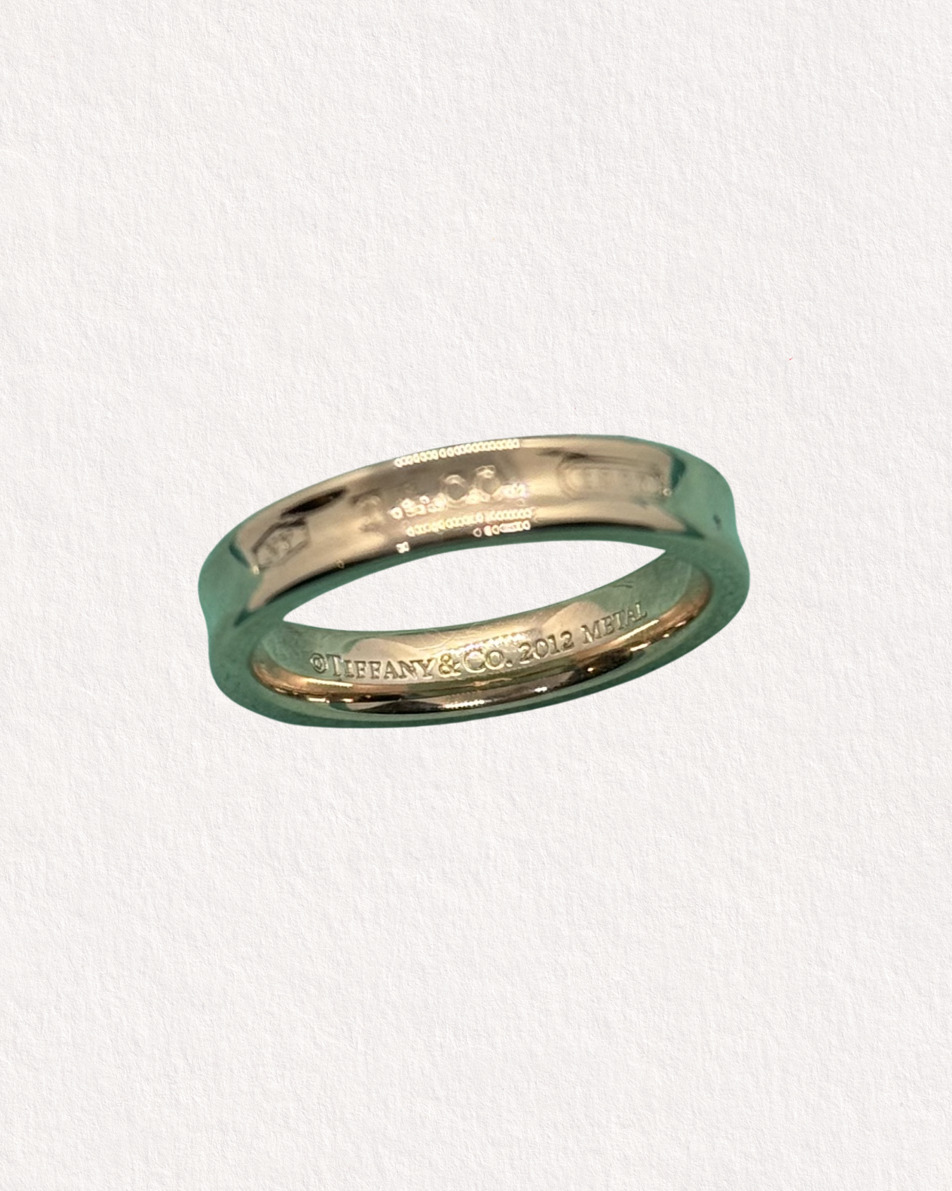 Tiffany & Co Rubedo 1837 Band Ring