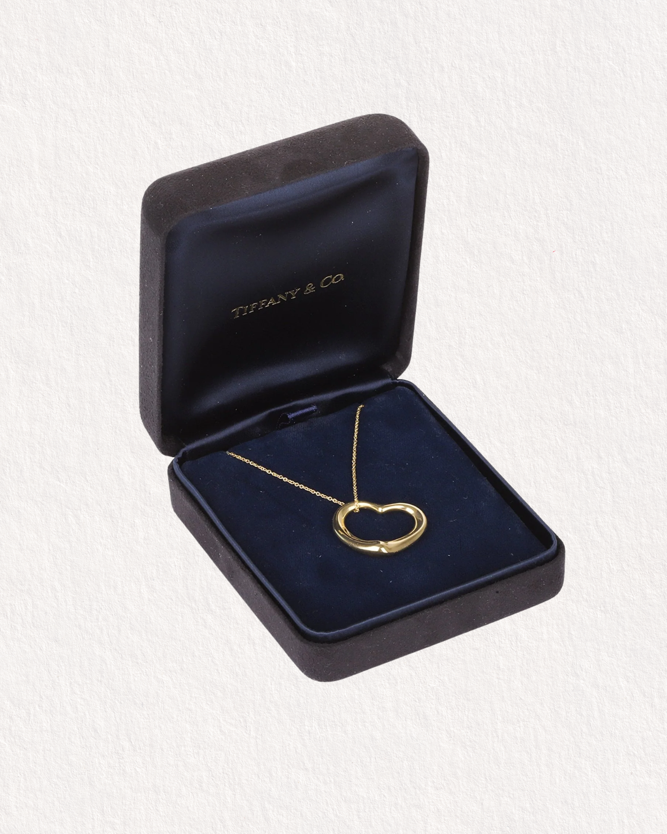 Tiffany & Co - 18ct Yellow Gold Elsa Perretti Heart Necklace