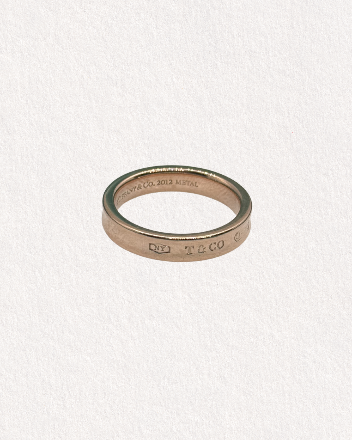 Tiffany & Co Rubedo 1837 Band Ring